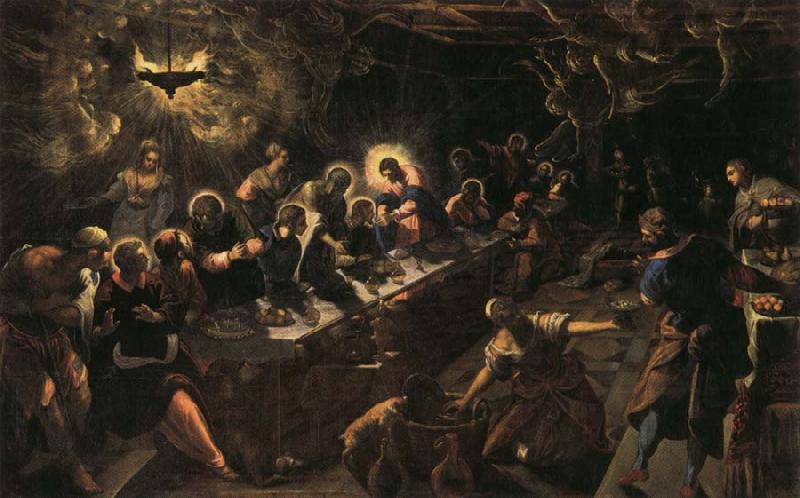 Jacopo Tintoretto Last Supper Sweden oil painting art